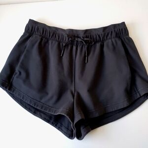 Lululemon Inner Glow High Rise Shorts Black Women's 10